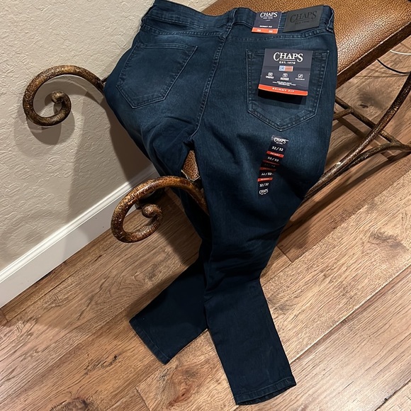 Brand New Chaps Skinny Fit Freedom Stretch Ultimate Comfort Stone Washed Jeans! - Picture 5 of 8